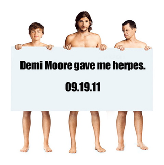 Illustration for article titled FINAL UPDATE: Let's all Photoshop the dumb new Two And A Half Men poster